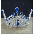 Krone geformte Hochzeit Band Tiaras Kristall Kronen Tiaras Perle und Perle Tiara Mode Tiara